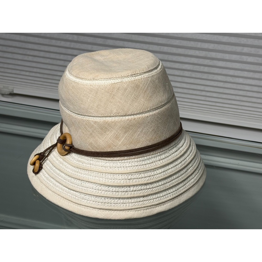 Betmar NY Gossamer Wide Brim Hat Women's Tan Sun Hat Beach